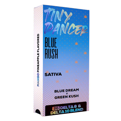 Tiny Dancer Delta 8 Disposable Blue Rush (Sativa) 2 Gram